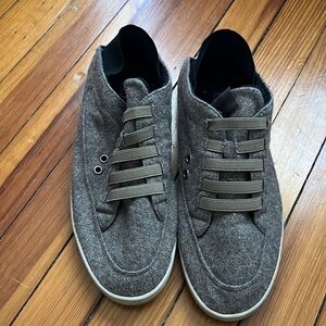 TI:ME Wool Low Top Collapsable Back Slipper Sz 13